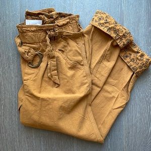Anthropologie XS Paperbag Pants